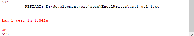 ExcelWriter Template Snippet